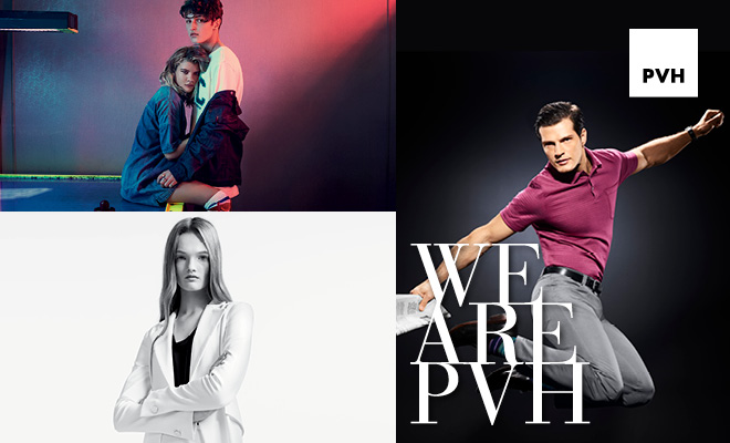 Rock Your Profile. We Are PVH: Growing Global Brands. Tommy Hilfiger, Calvin Klein, Van Heusen, IZOD, Arrow, Speedo, Warner's, Olga